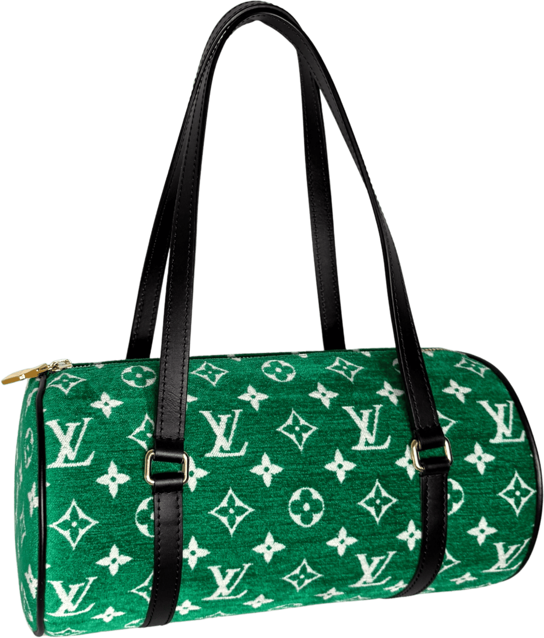 Louis Vuitton Louis Vuitton Papillon Trunk 26 Samt Monogram Grün / neuwertig Groen