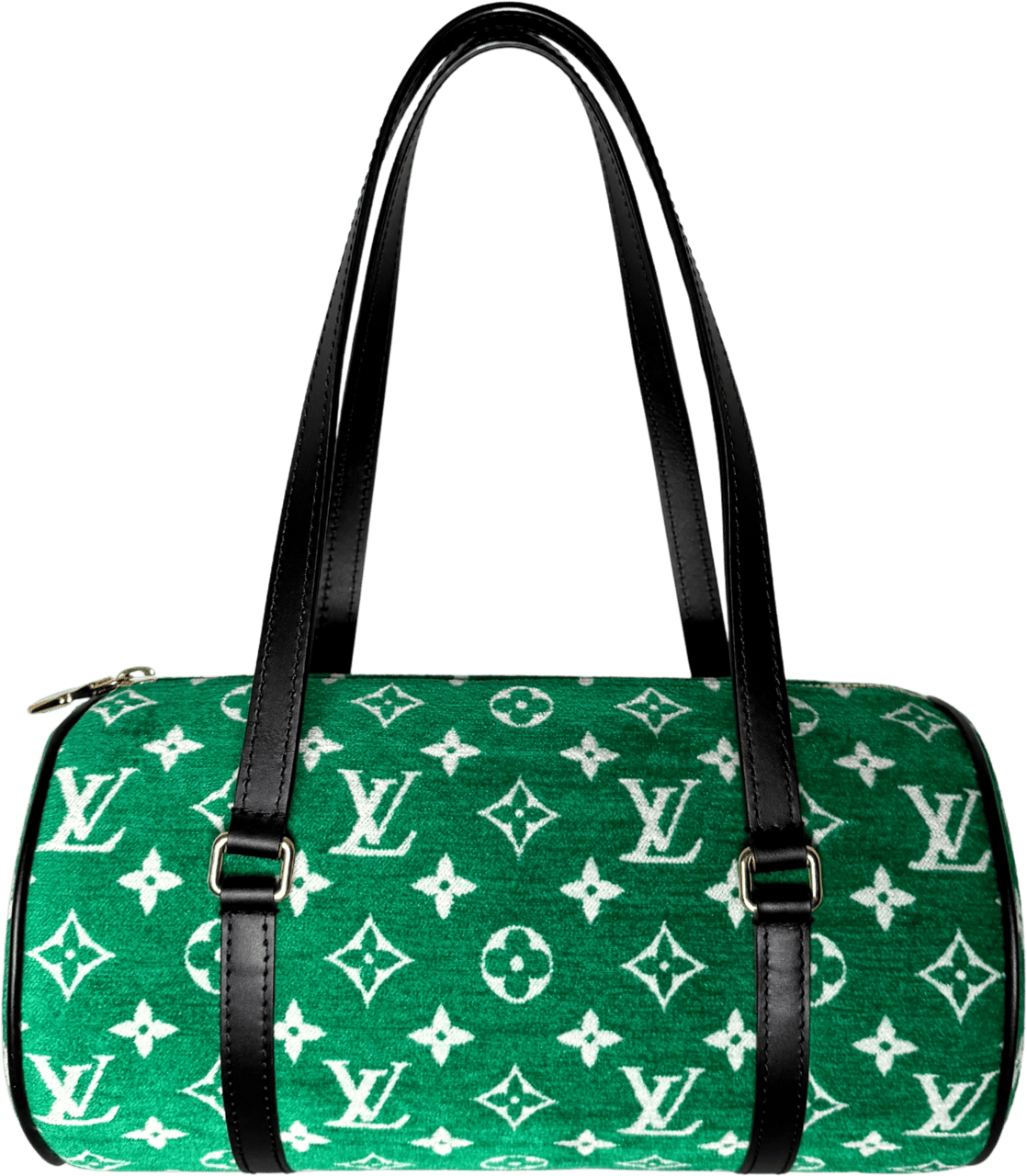 Louis Vuitton Louis Vuitton Papillon Trunk 26 Samt Monogram Grün / neuwertig Groen