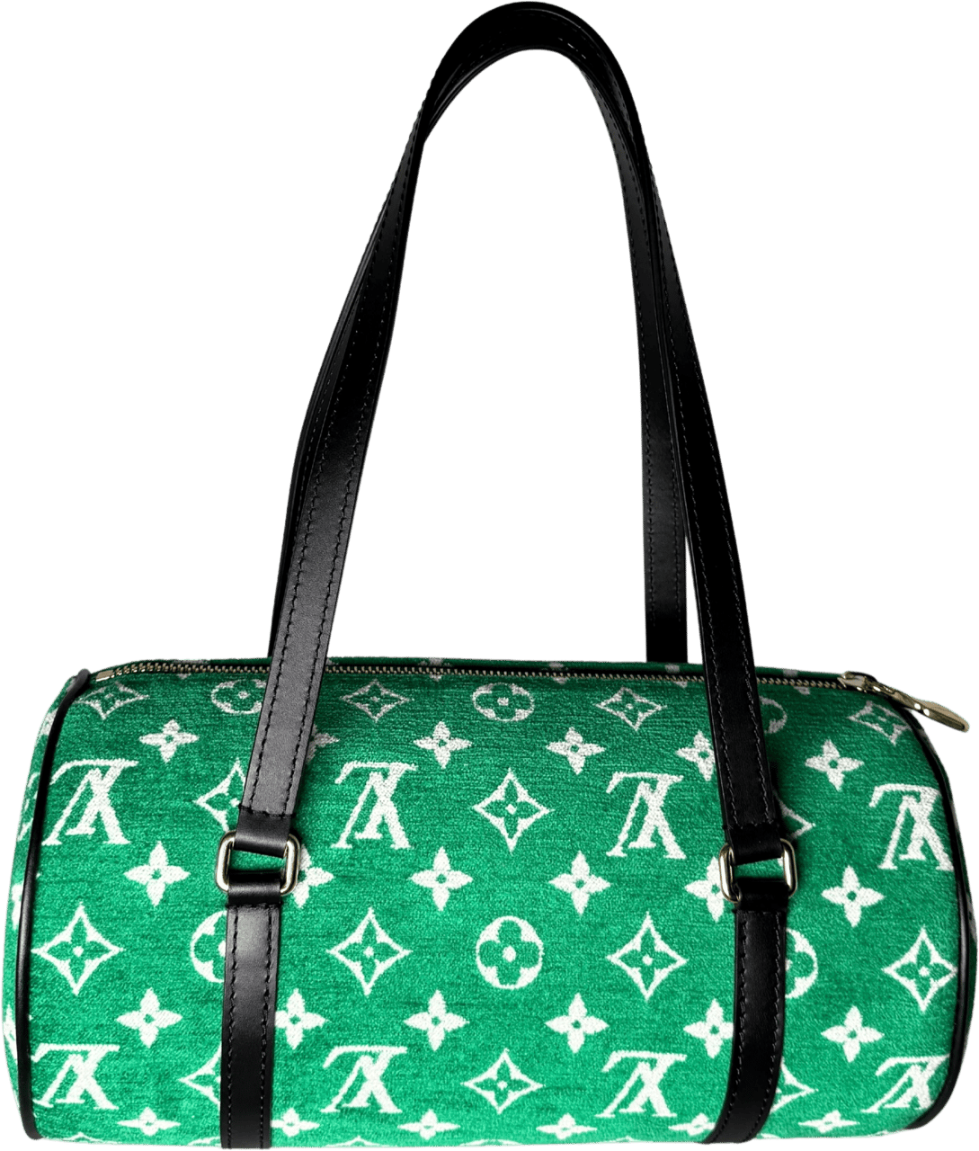Louis Vuitton Louis Vuitton Papillon Trunk 26 Samt Monogram Grün / neuwertig Groen