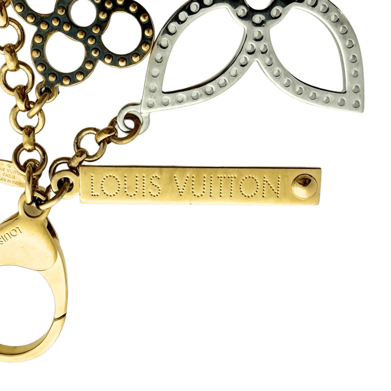 Louis Vuitton Louis Vuitton Tapage Three Tone Taschenanhänger Gold / neuwertig Goud