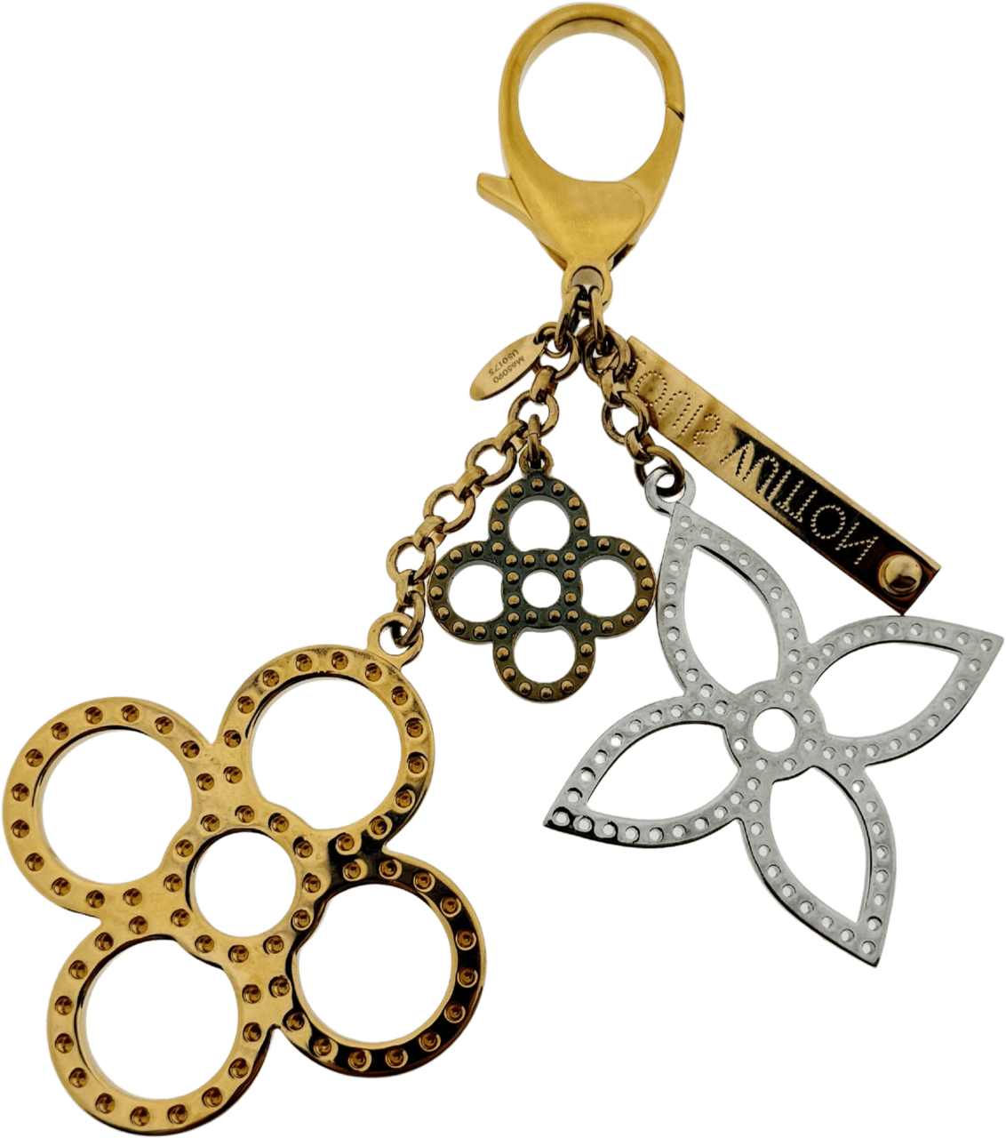 Louis Vuitton Louis Vuitton Tapage Three Tone Taschenanhänger Gold / neuwertig Goud