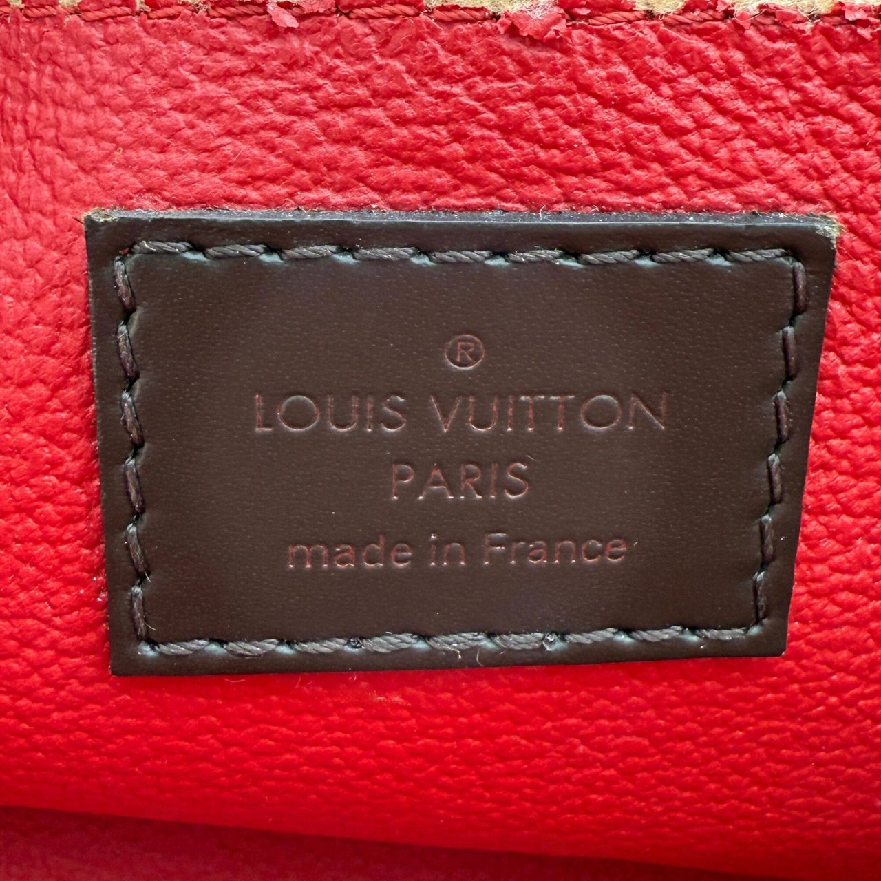 Louis Vuitton Louis Vuitton Cosmetic Pouch PM Damier Ebene / gut Bruin