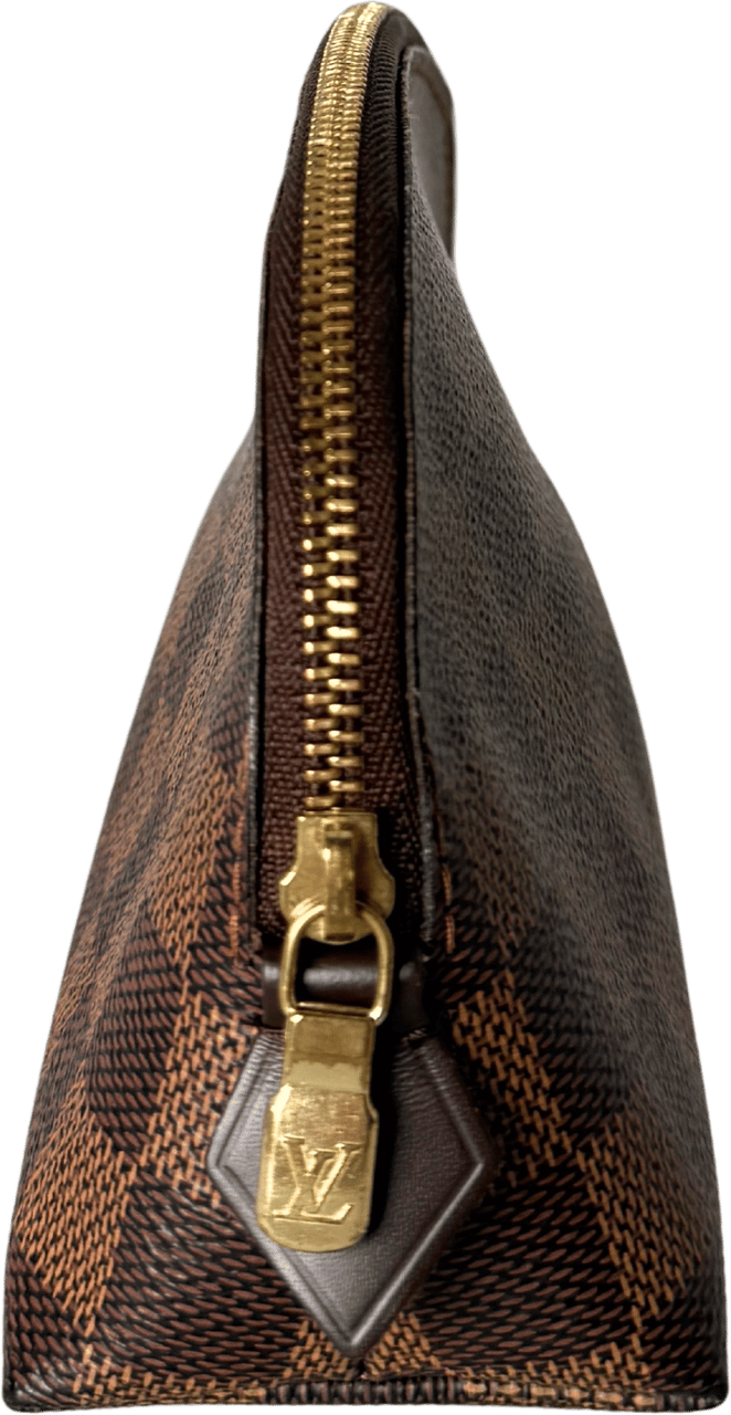 Louis Vuitton Louis Vuitton Cosmetic Pouch PM Damier Ebene / gut Bruin