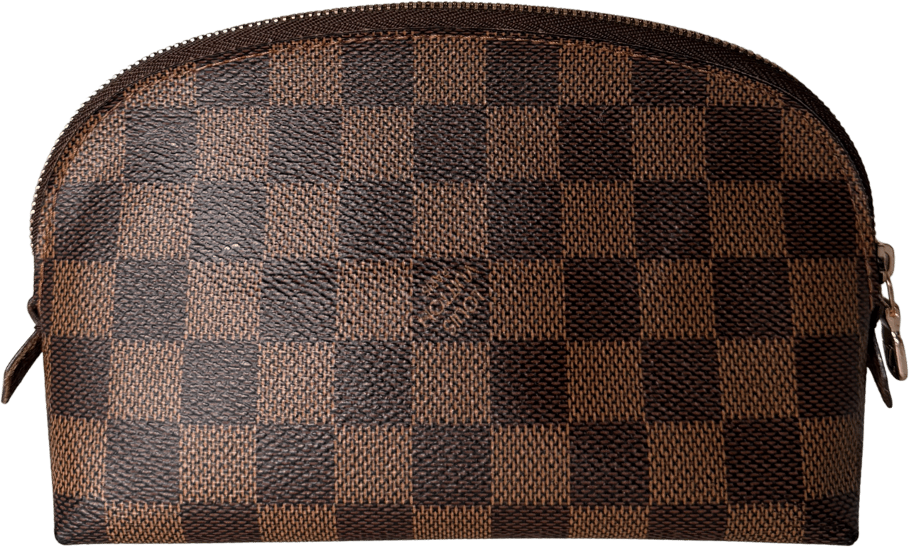 Louis Vuitton Louis Vuitton Cosmetic Pouch PM Damier Ebene / gut Bruin