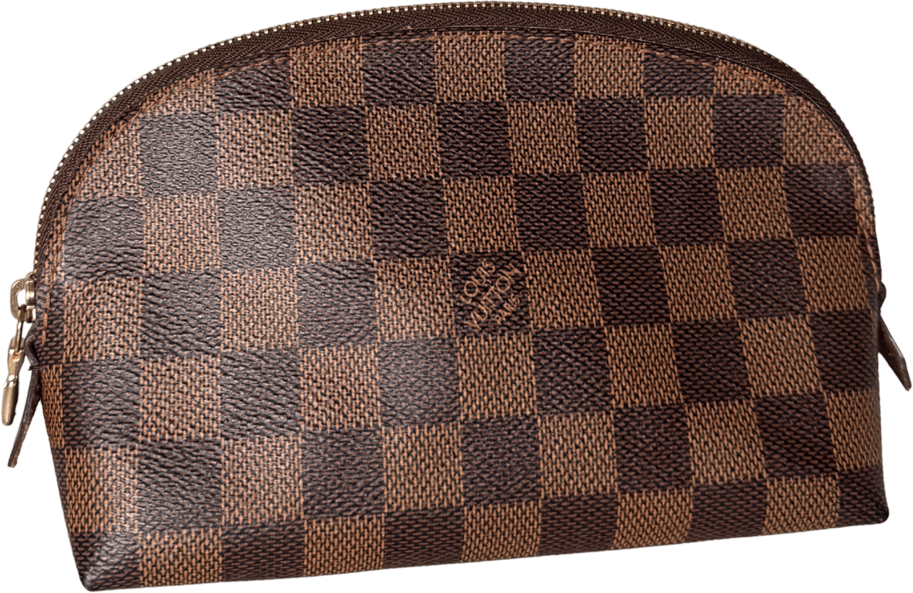 Louis Vuitton Louis Vuitton Cosmetic Pouch PM Damier Ebene / gut Bruin