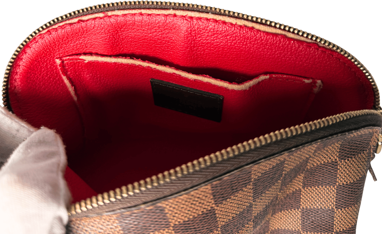 Louis Vuitton Louis Vuitton Cosmetic Pouch PM Damier Ebene / gut Bruin
