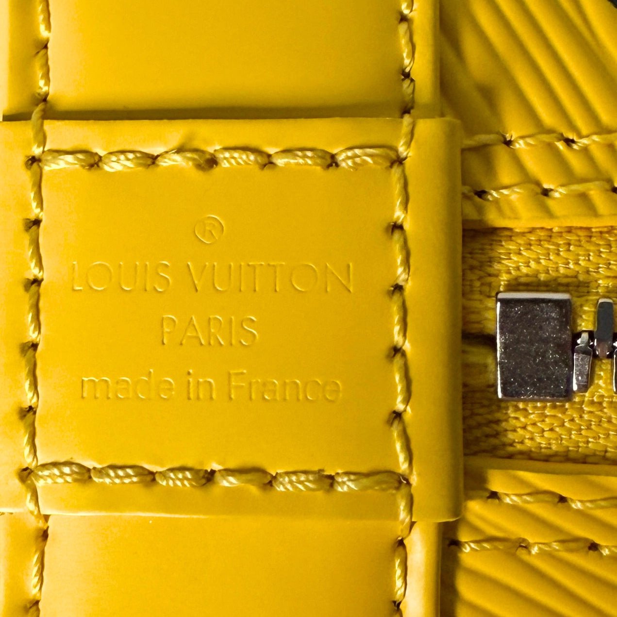 Louis Vuitton Louis Vuitton x Yayoi Kusama Alma BB Epi Leder Gelb M21700 Fullset / neuwertig Geel