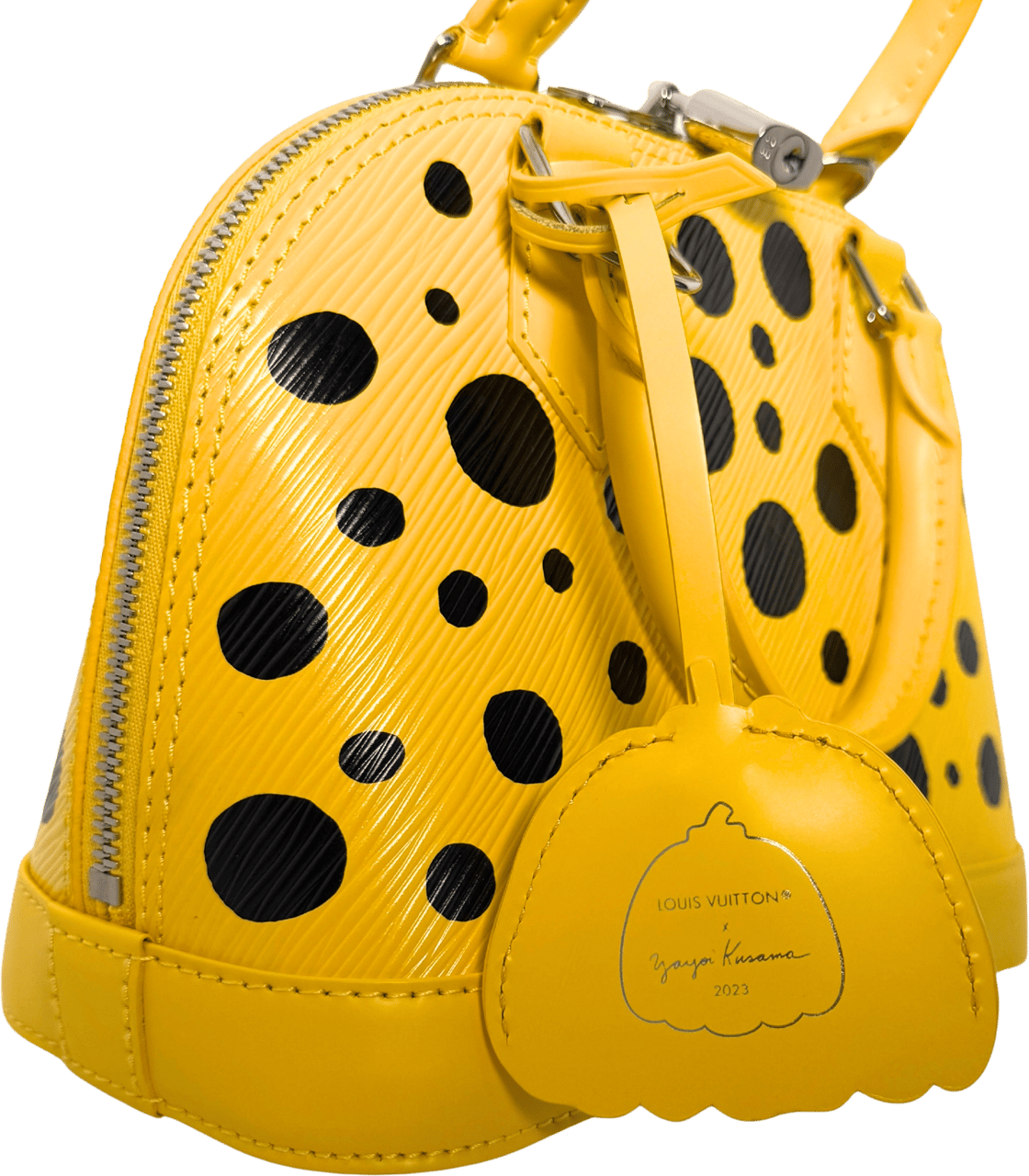 Louis Vuitton Louis Vuitton x Yayoi Kusama Alma BB Epi Leder Gelb M21700 Fullset / neuwertig Geel
