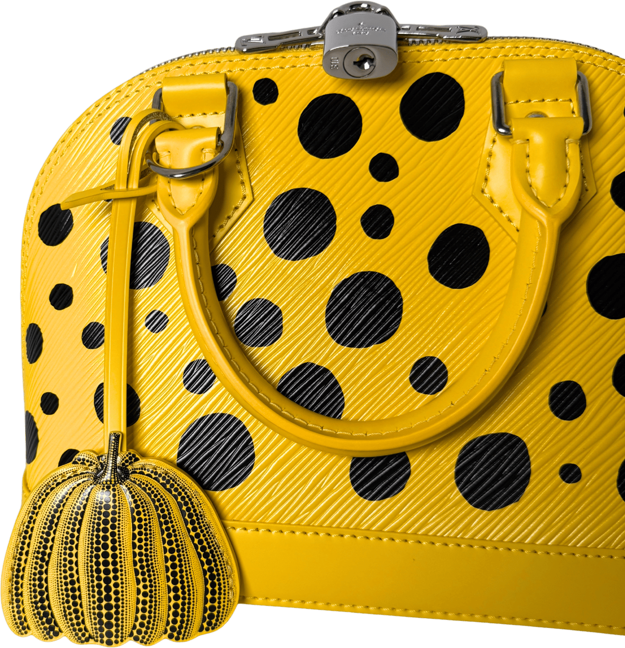 Louis Vuitton Louis Vuitton x Yayoi Kusama Alma BB Epi Leder Gelb M21700 Fullset / neuwertig Geel