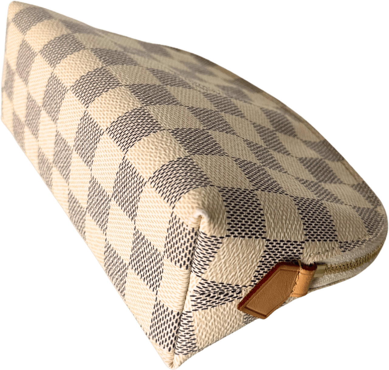 Louis Vuitton Louis Vuitton Cosmetic Pouch PM Damier Azur N60024 Beige / sehr gut Beige