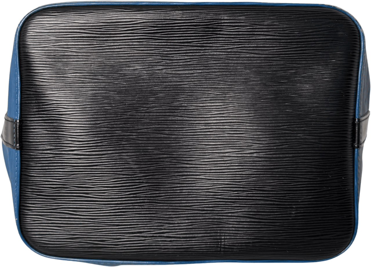 Louis Vuitton Louis Vuitton Petit Noé Epi Leder Schultertasche M44152 Toledo Blau / gut Blauw