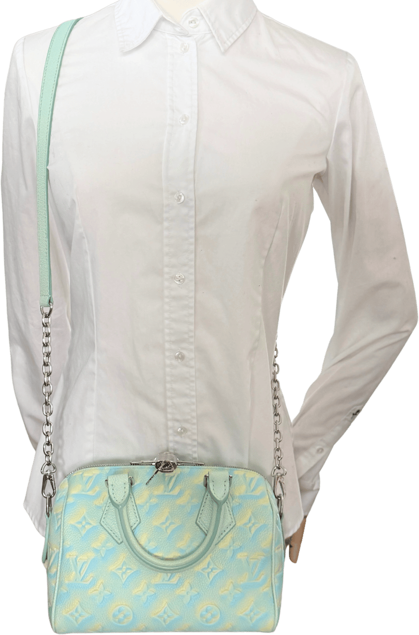 Louis Vuitton Louis Vuitton Speedy Bandoulière 20 Stardust M46092 / neuwertig Groen