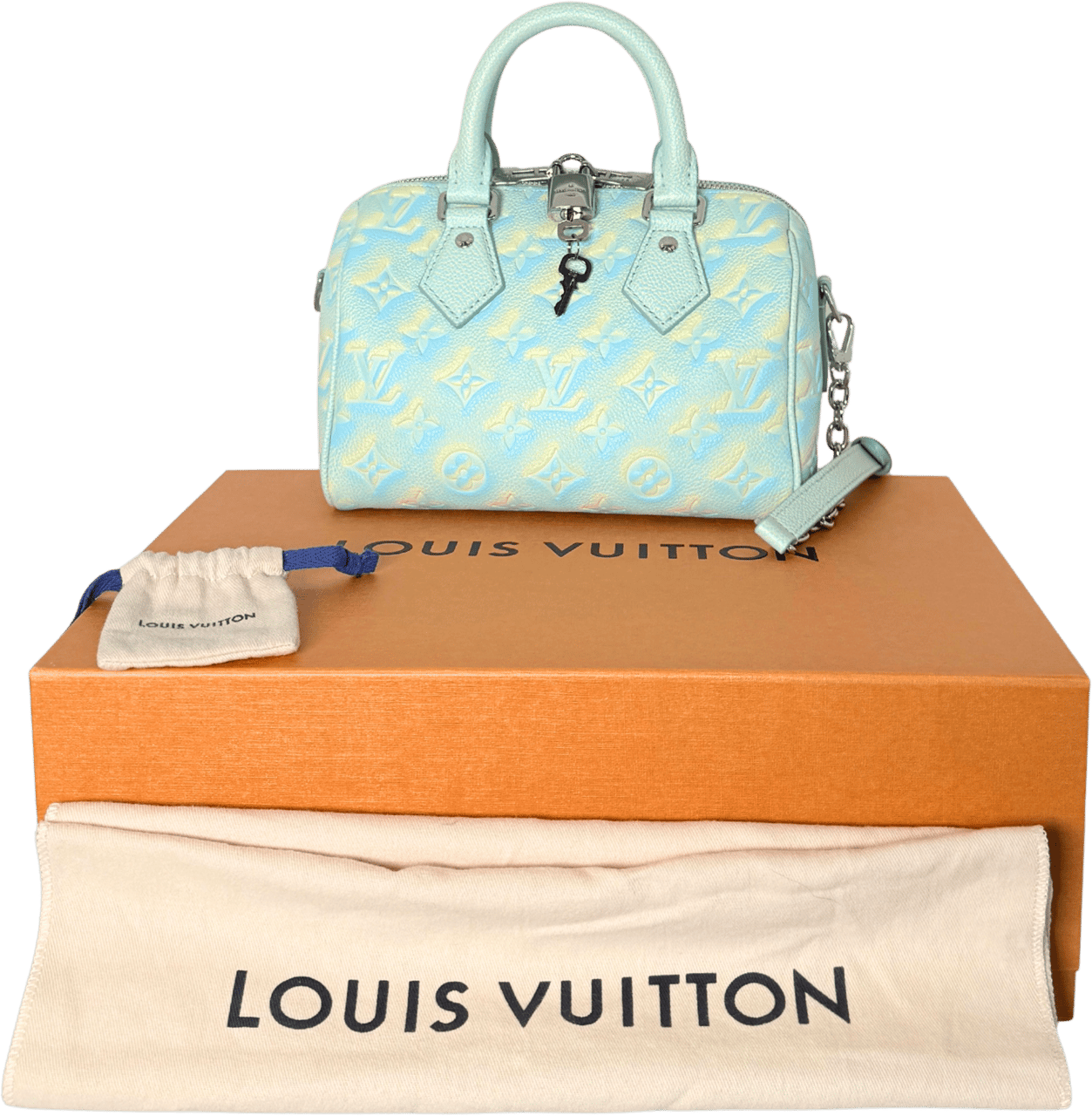 Louis Vuitton Louis Vuitton Speedy Bandoulière 20 Stardust M46092 / neuwertig Groen