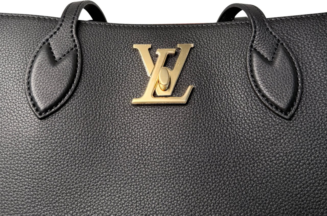 Louis Vuitton Louis Vuitton Lockme Shopper M57345 Schwarz / neuwertig Zwart