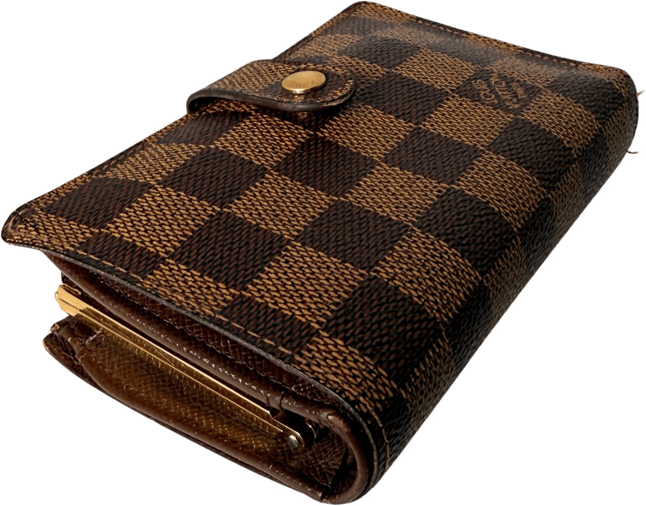 Louis Vuitton Louis Vuitton Viennois Geldbörse Damier Ebene Braun / gut Bruin