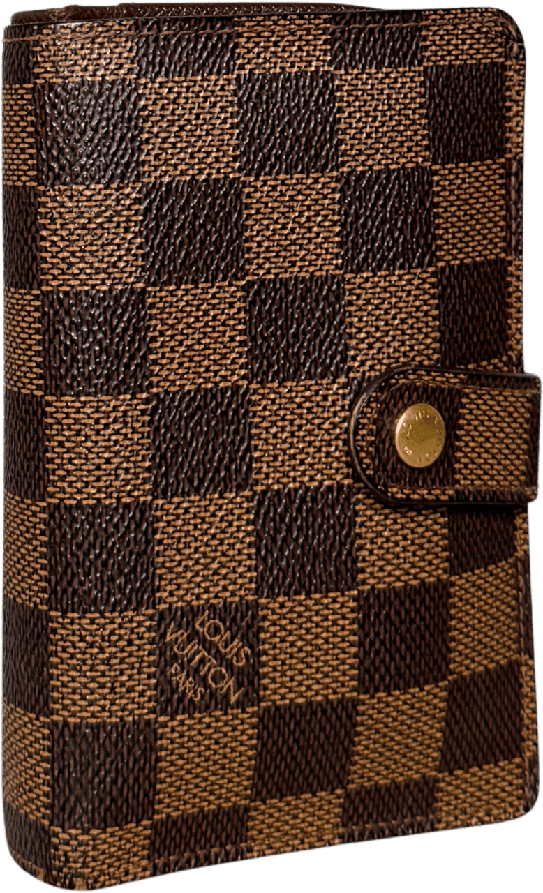 Louis Vuitton Louis Vuitton Viennois Geldbörse Damier Ebene Braun / gut Bruin