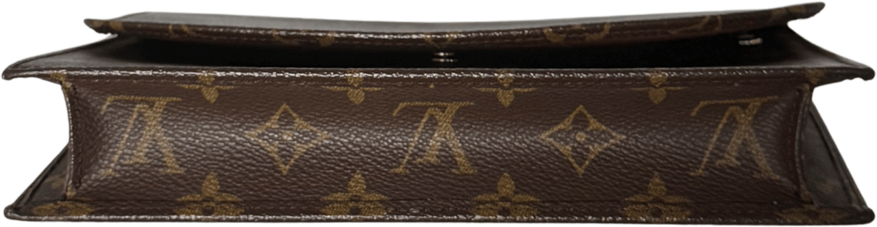 Louis Vuitton Louis Vuitton Pochette Rabat 23 Monogram Canvas Braun / sehr gut Bruin