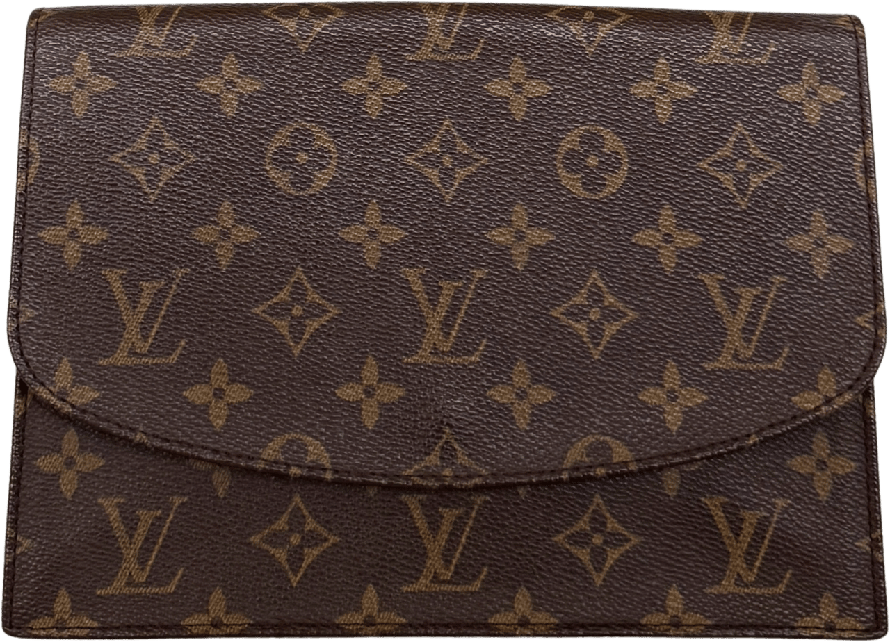 Louis Vuitton Louis Vuitton Pochette Rabat 23 Monogram Canvas Braun / sehr gut Bruin