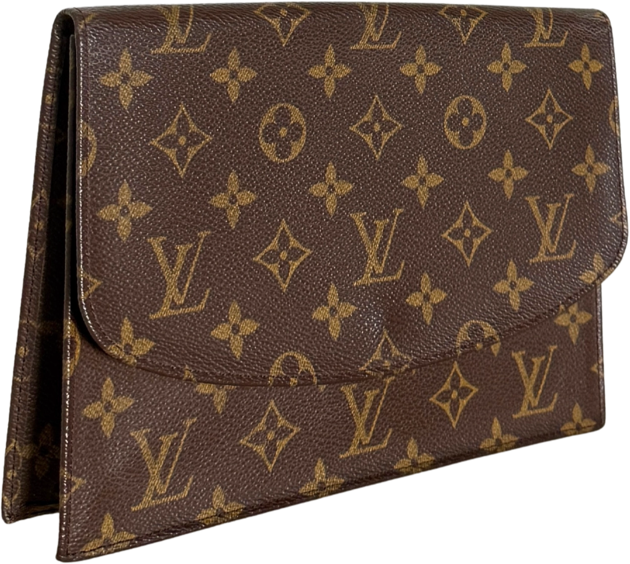 Louis Vuitton Louis Vuitton Pochette Rabat 23 Monogram Canvas Braun / sehr gut Bruin