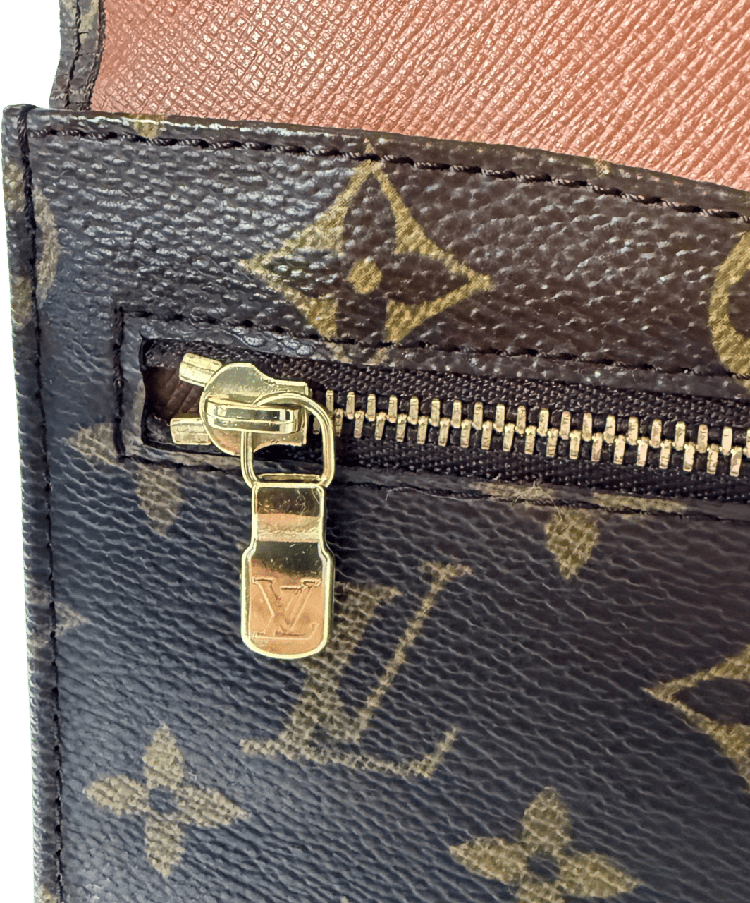 Louis Vuitton Louis Vuitton Pochette Rabat 23 Monogram Canvas Braun / sehr gut Bruin