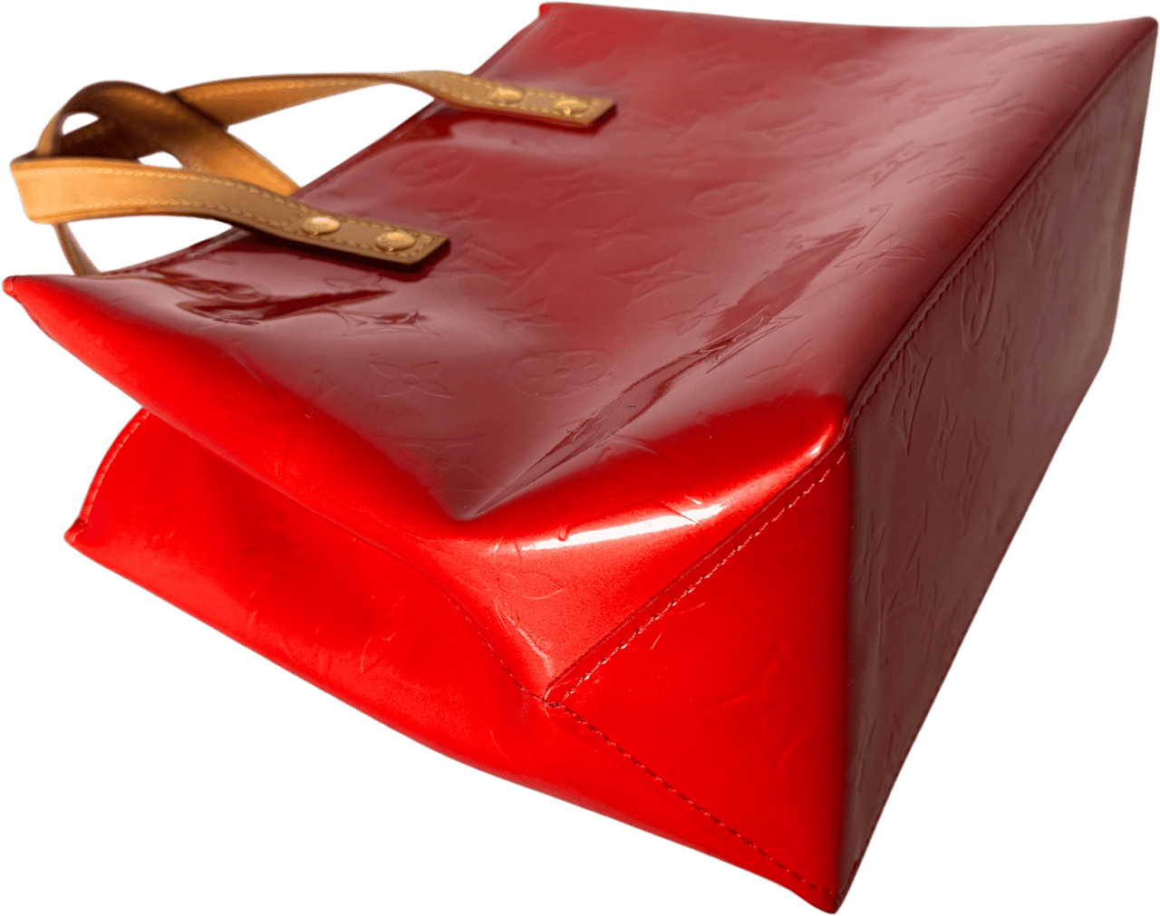 Louis Vuitton Louis Vuitton Reade PM Handtasche Monogram Vernis Rot / gut Rood