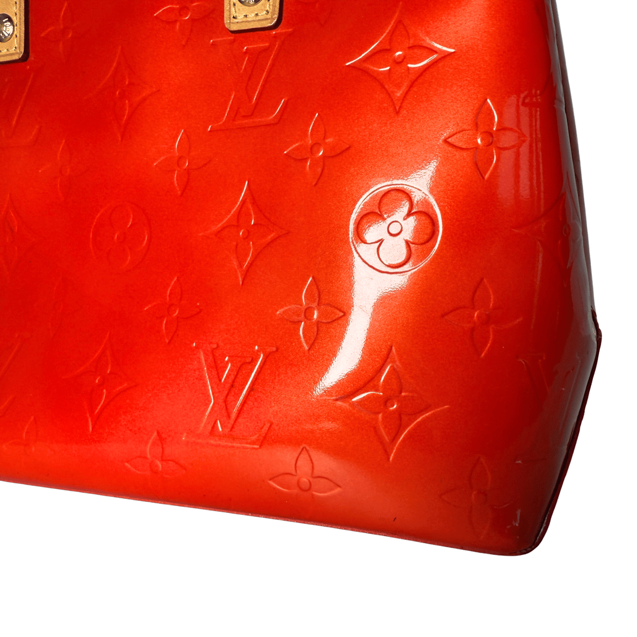 Louis Vuitton Louis Vuitton Reade PM Handtasche Monogram Vernis Rot / gut Rood