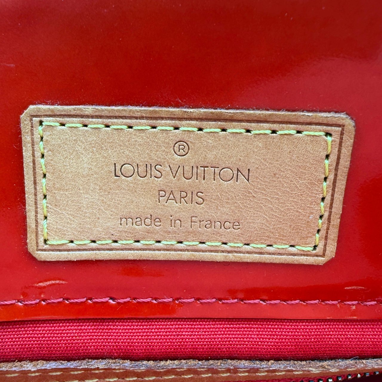 Louis Vuitton Louis Vuitton Reade PM Handtasche Monogram Vernis Rot / gut Rood