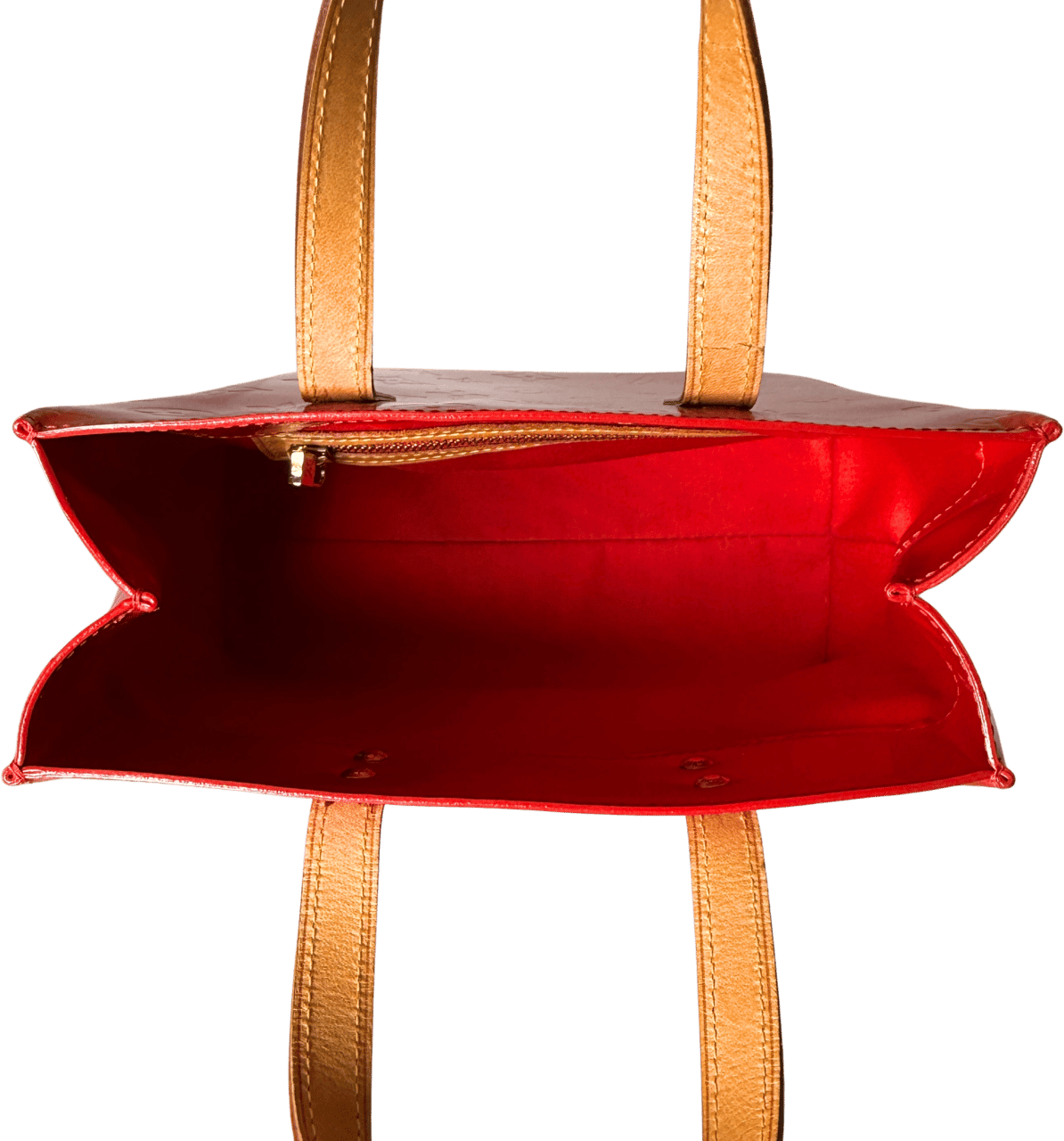 Louis Vuitton Louis Vuitton Reade PM Handtasche Monogram Vernis Rot / gut Rood