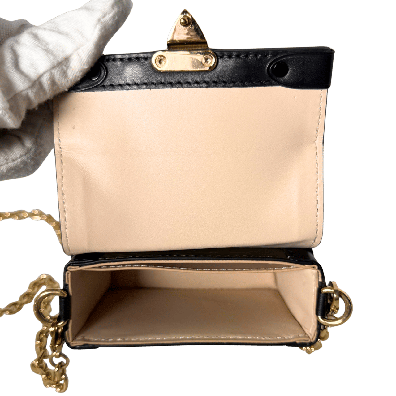 Louis Vuitton Louis Vuitton Petite Malle Handtasche Epi-Leder Olivgrün / sehr gut Groen