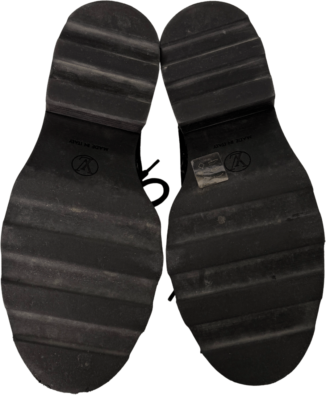 Louis Vuitton Louis Vuitton Beaubourg Plateau-Schuhe Größe 38 Schwarz Fullset / sehr gut Zwart