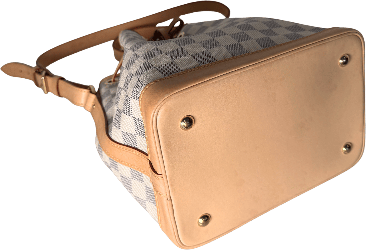 Louis Vuitton Louis Vuitton Noé BB Damier Azur Canvas Beige Fullset / sehr gut Beige