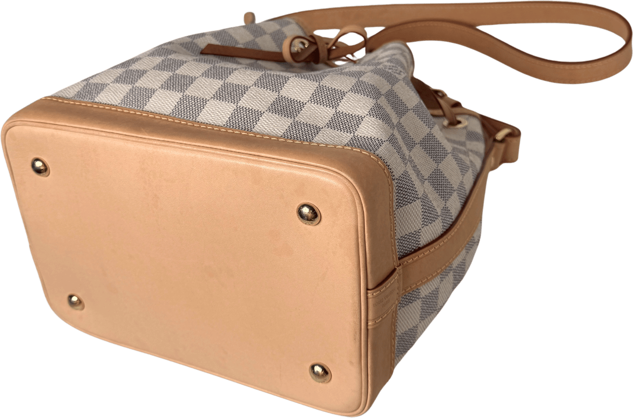 Louis Vuitton Louis Vuitton Noé BB Damier Azur Canvas Beige Fullset / sehr gut Beige