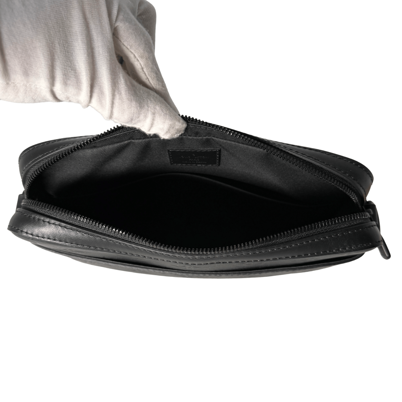 Louis Vuitton Louis Vuitton Duo Messenger Bag Schwarz Fullset / neuwertig Zwart