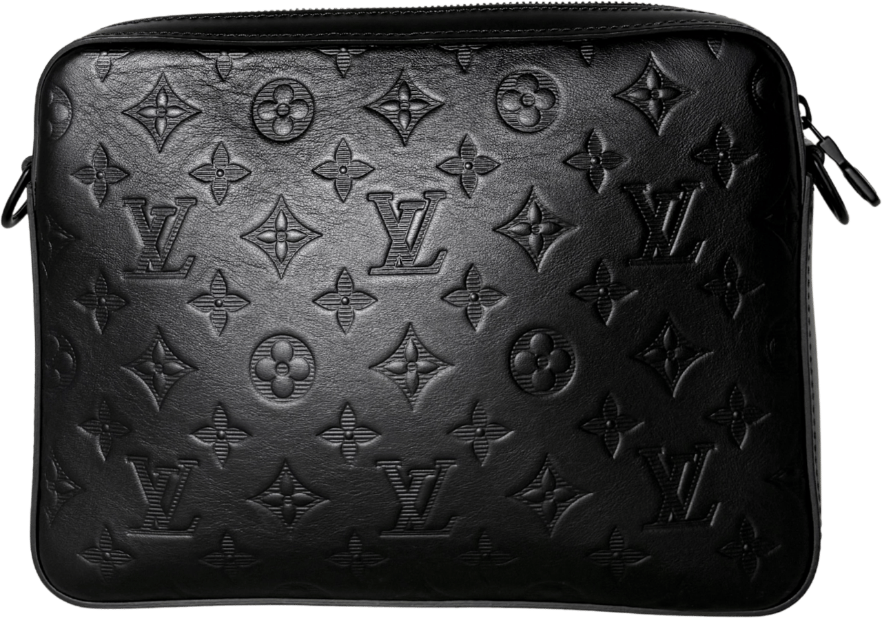 Louis Vuitton Louis Vuitton Duo Messenger Bag Schwarz Fullset / neuwertig Zwart