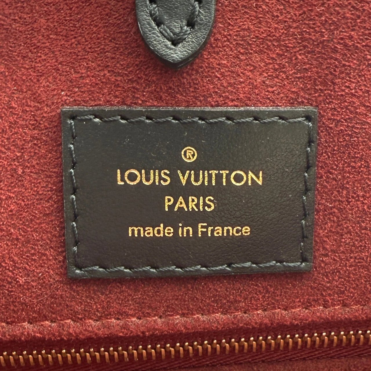 Louis Vuitton Louis Vuitton Onthego MM Monogram Empreinte Schwarz / neuwertig Zwart