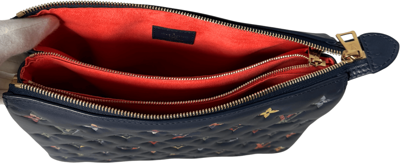 Louis Vuitton Louis Vuitton Coussin PM Garden Navyblau / sehr gut Blauw