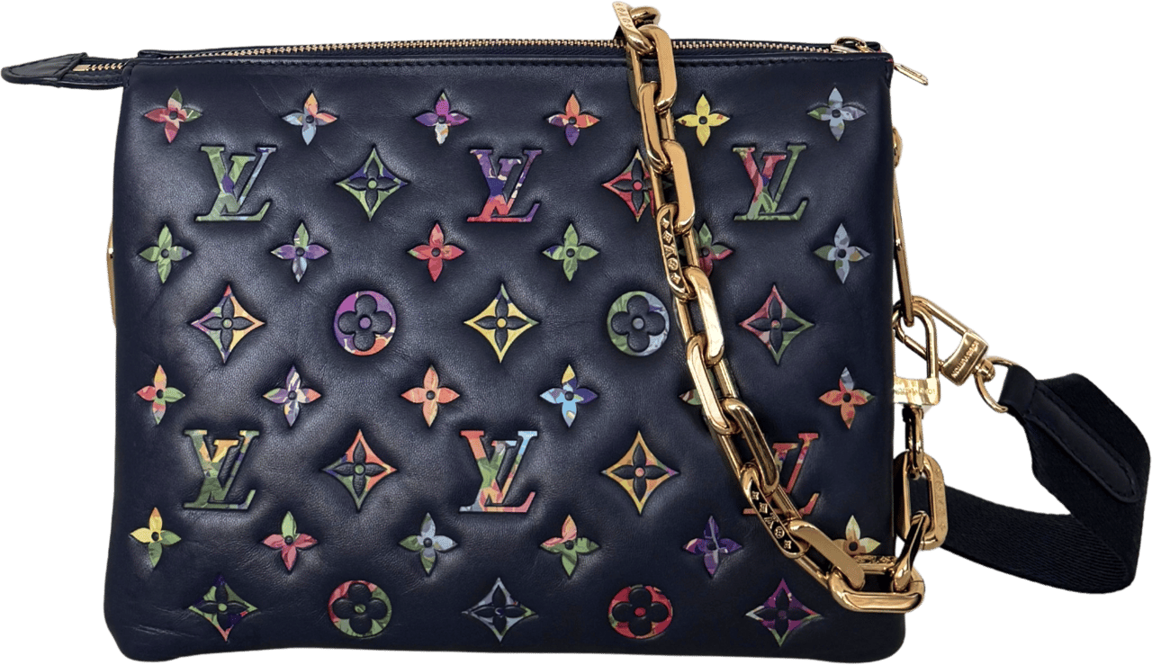 Louis Vuitton Louis Vuitton Coussin PM Garden Navyblau / sehr gut Blauw