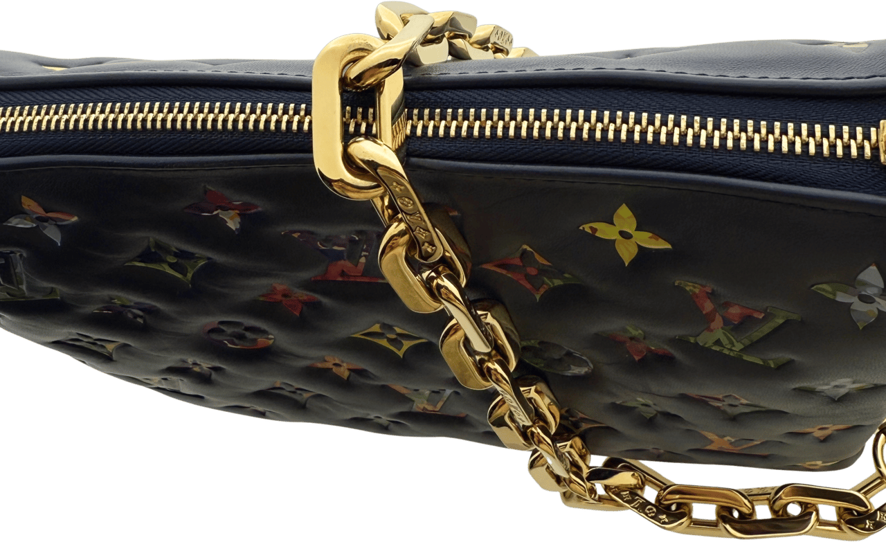 Louis Vuitton Louis Vuitton Coussin PM Garden Navyblau / sehr gut Blauw