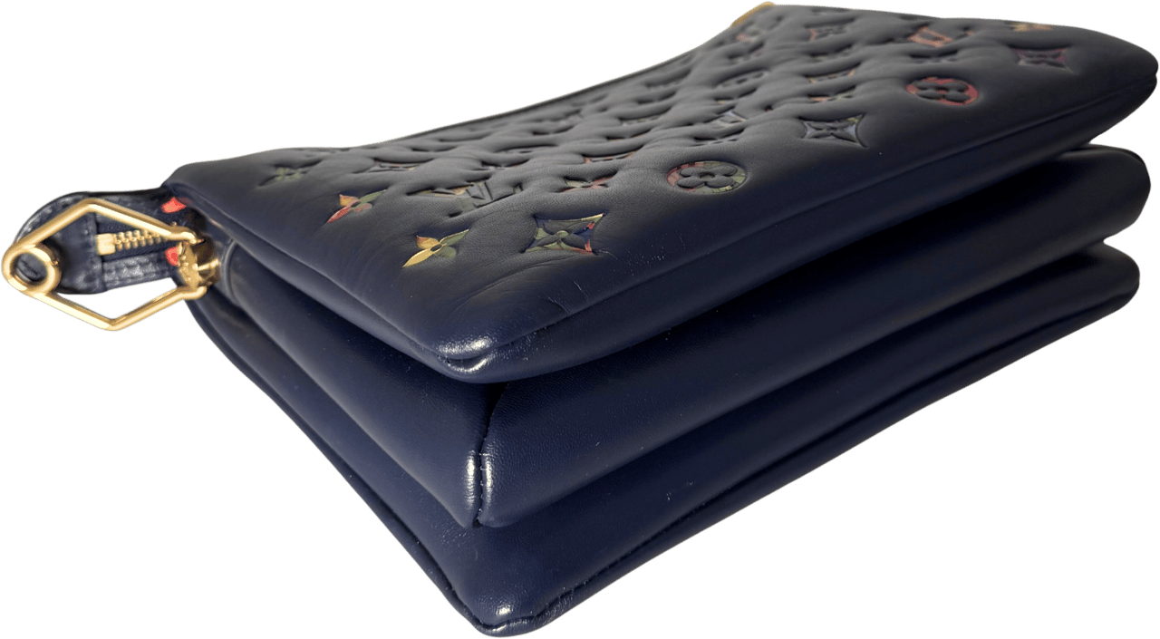 Louis Vuitton Louis Vuitton Coussin PM Garden Navyblau / sehr gut Blauw