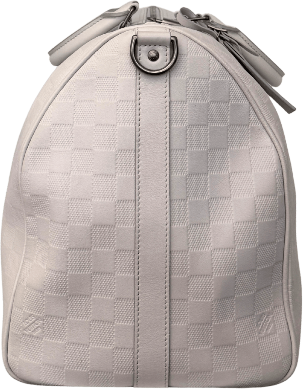 Louis Vuitton Louis Vuitton Infiniti Keepall 45 Bandouliere Reisetasche Hellgrau / sehr gut Grijs