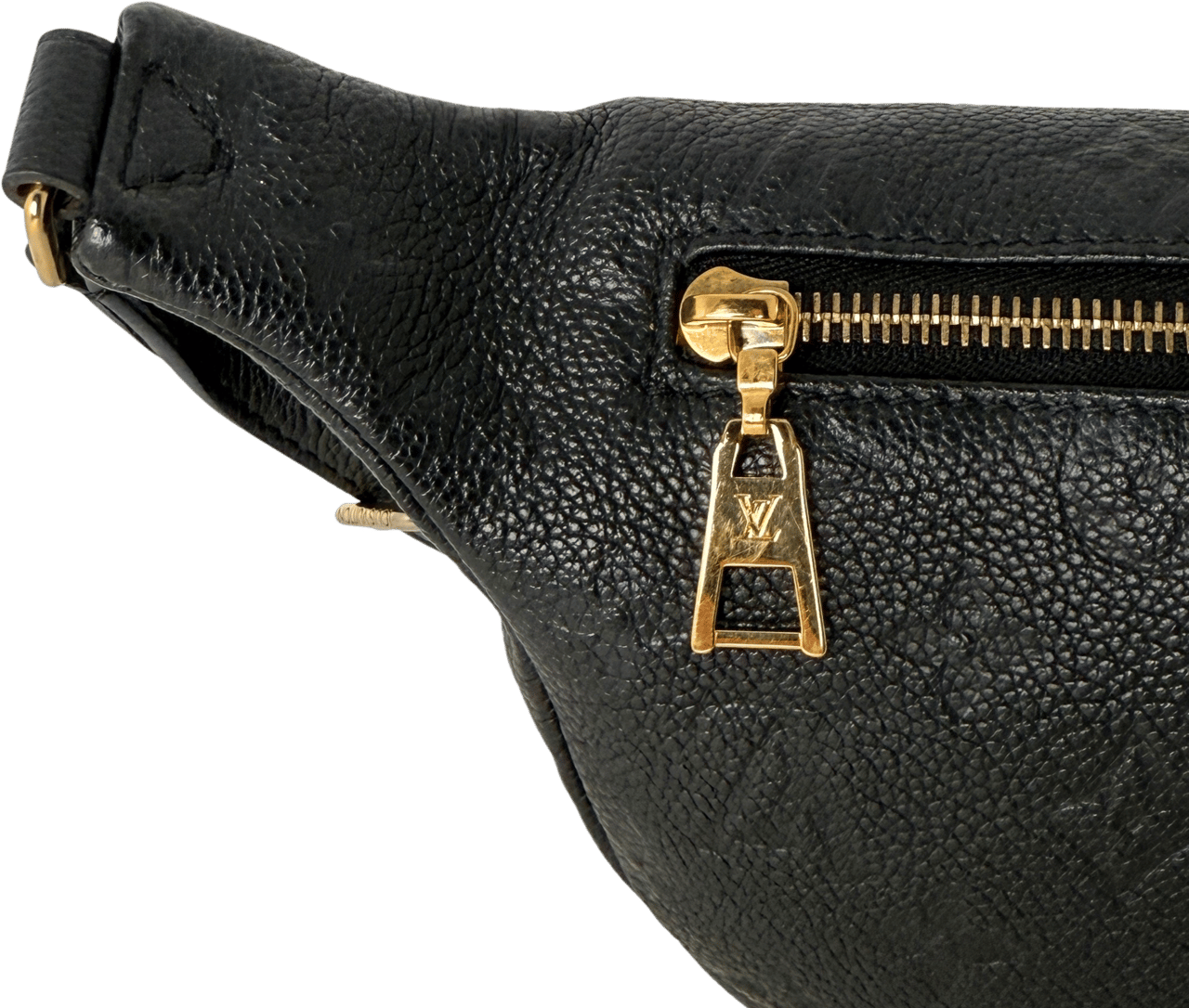 Louis Vuitton Louis Vuitton Bumbag Monogram Empreinte Schwarz Fullset / sehr gut Zwart