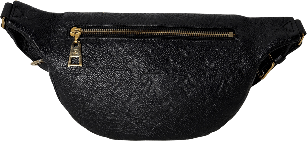 Louis Vuitton Louis Vuitton Bumbag Monogram Empreinte Schwarz Fullset / sehr gut Zwart