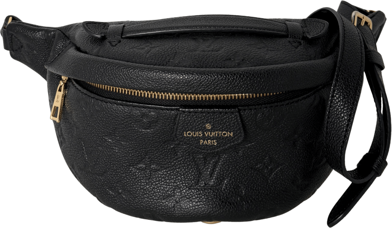 Louis Vuitton Louis Vuitton Bumbag Monogram Empreinte Schwarz Fullset / sehr gut Zwart