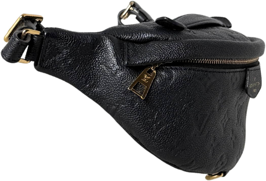 Louis Vuitton Louis Vuitton Bumbag Monogram Empreinte Schwarz Fullset / sehr gut Zwart