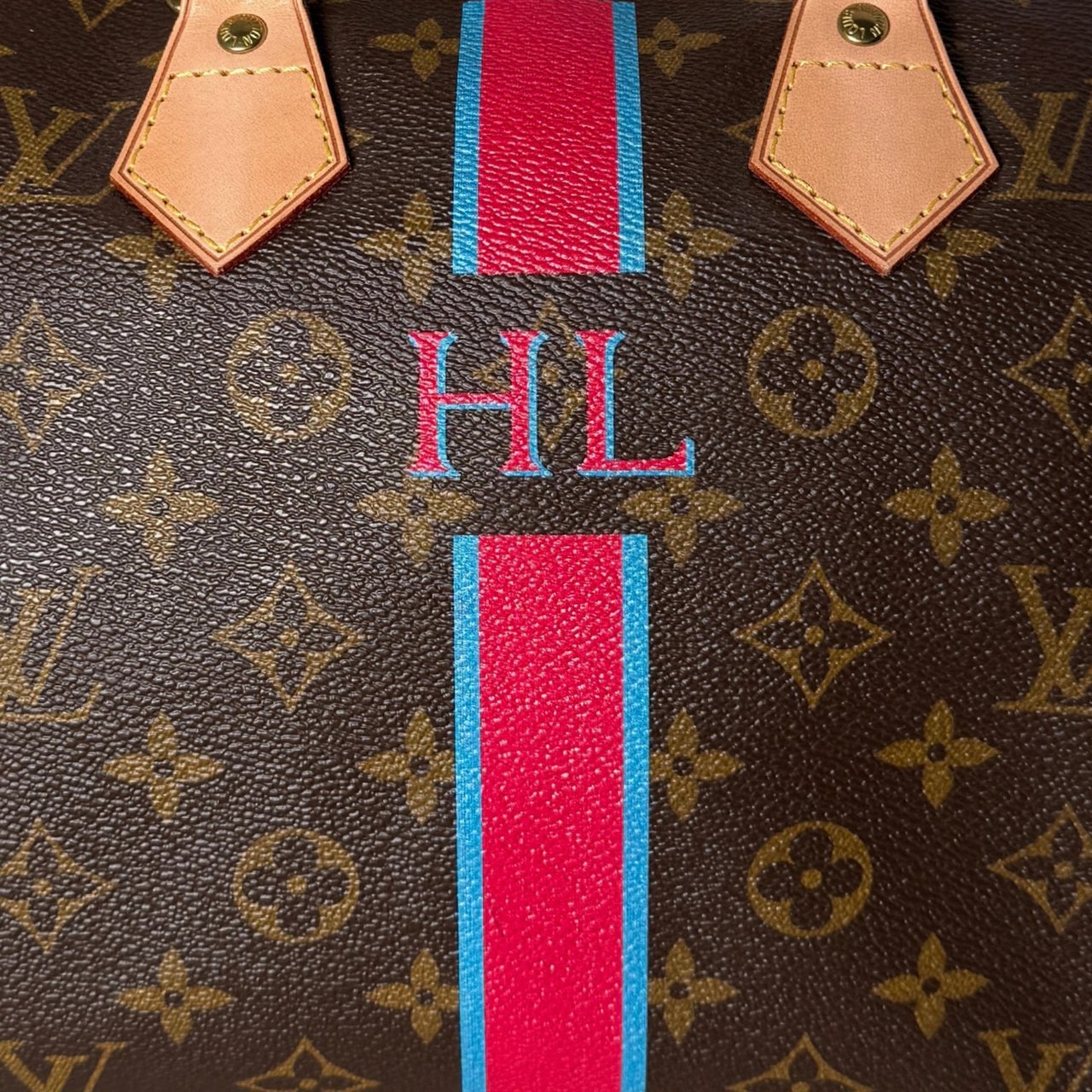 Louis Vuitton Speedy 25 Mon Monogram HL Brown / very good Bruin