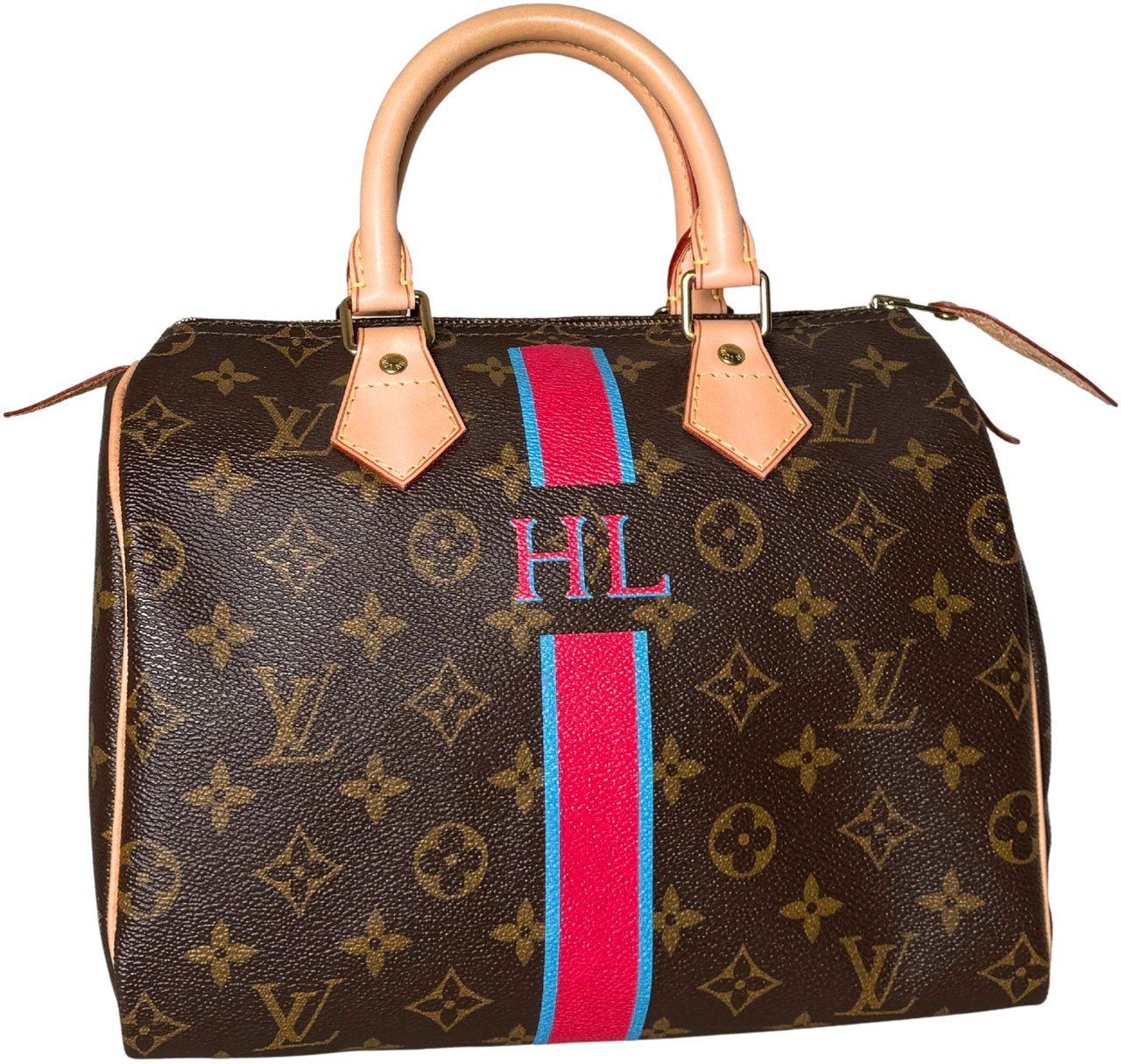 Louis Vuitton Speedy 25 Mon Monogram HL Brown / very good Bruin