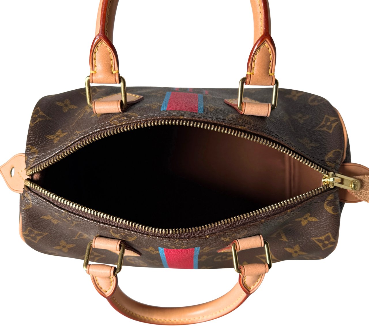 Louis Vuitton Speedy 25 Mon Monogram HL Brown / very good Bruin