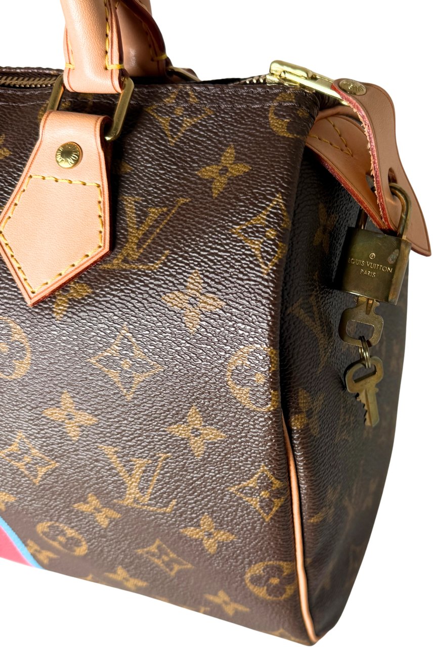 Louis Vuitton Speedy 25 Mon Monogram HL Brown / very good Bruin