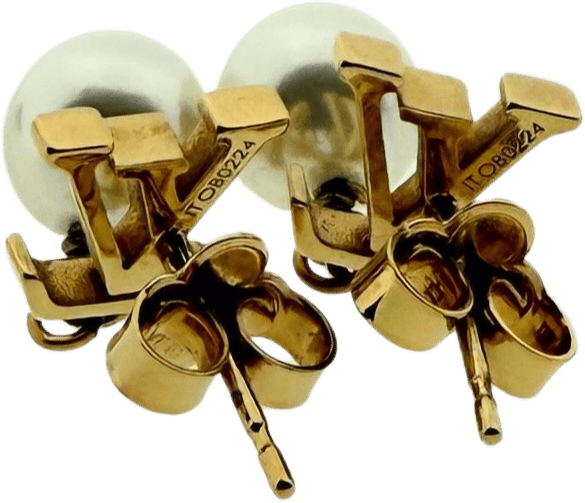 Louis Vuitton Louis Vuitton LV Iconic Louisa Ohrringe Gold Fullset / neuwertig Goud