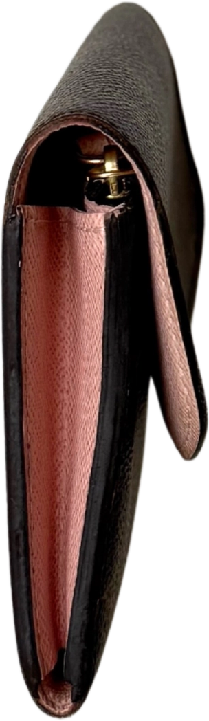 Louis Vuitton Louis Vuitton Emilie Geldbörse Monogram Canvas Braun / gut Bruin